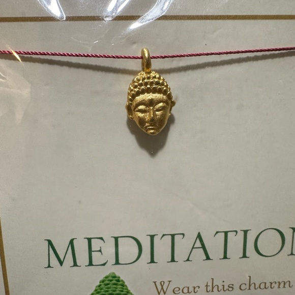 Red String Buddha Necklace - Picture 2 of 3